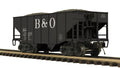 MTH 20-95707 Baltimore & Ohio 2-Bay Fish Belly Hopper Car