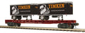 MTH 20-95712 Chesapeake & Ohio Flat Car with (2) Timken Pup Trailers
