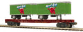 MTH 20-95715 Union Pacific Flat Car with (2) Kool-Aid Pup Trailers