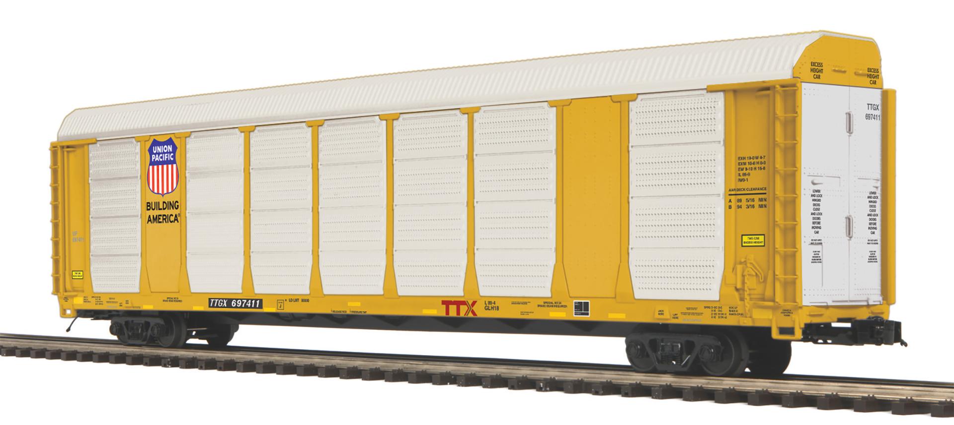 MTH 20-95821 Union Pacific Corrugated Auto Carrier