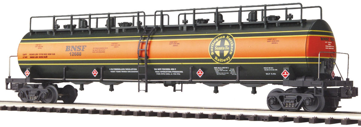 MTH 20-96010 BNSF 20K Gallon 4 Compartment Tank Csr