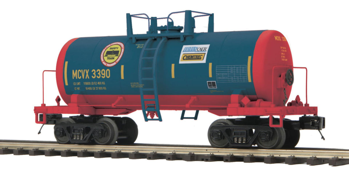 MTH 20-96722 Safety Train (#3390) 8000 Gallon Tank Car