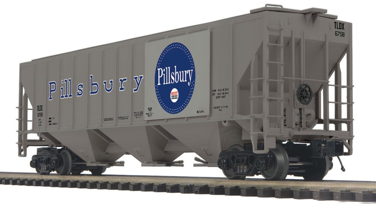 MTH 20-97319 Pillsbury (MTHRRC- 2014) Ps-2CD High-Sided Hopper Car