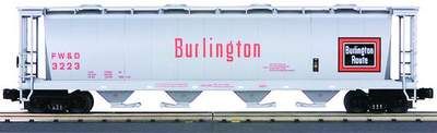 MTH 20-97410 Burlington 100 Ton Hopper Car