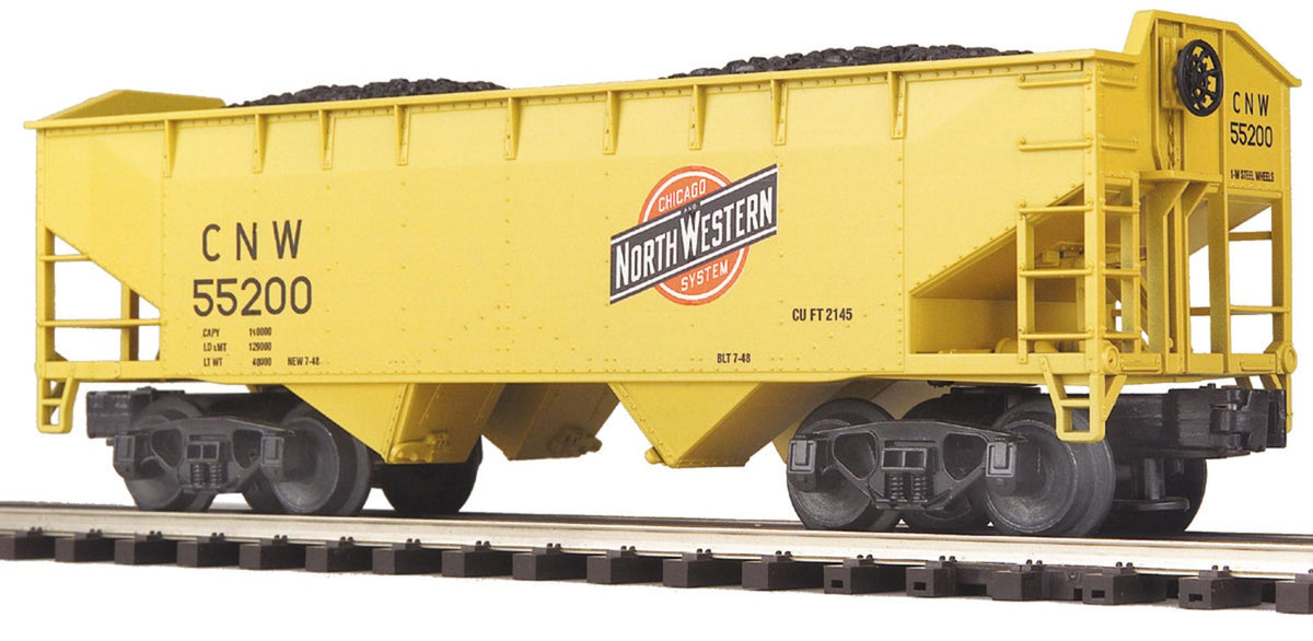 MTH 20-97448-2 Chicago Northwestern (#55203) 2-Bay Offset Hopper Car