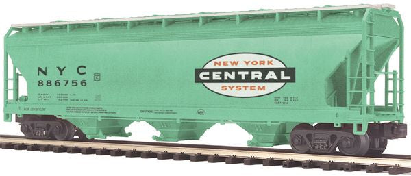 MTH 20-97496 New York Central 3-Bay Cylindrical Hopper