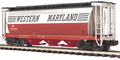 MTH 20-97551-2 Western Maryland 3-Bay Cylindrical Hopper Car