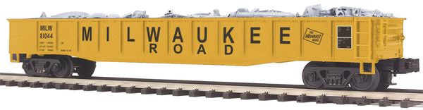 MTH 20-98019 Milwaukee Road Gondola with Junk Load