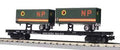 MTH 20-98105 Northern Pacific Flat Car with 2 Trailers