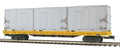 MTH 20-98584-2 Union Pacific Flat Car with Trash Containers