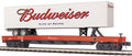 MTH 20-98604 Budweiser Flat Car with Trailer