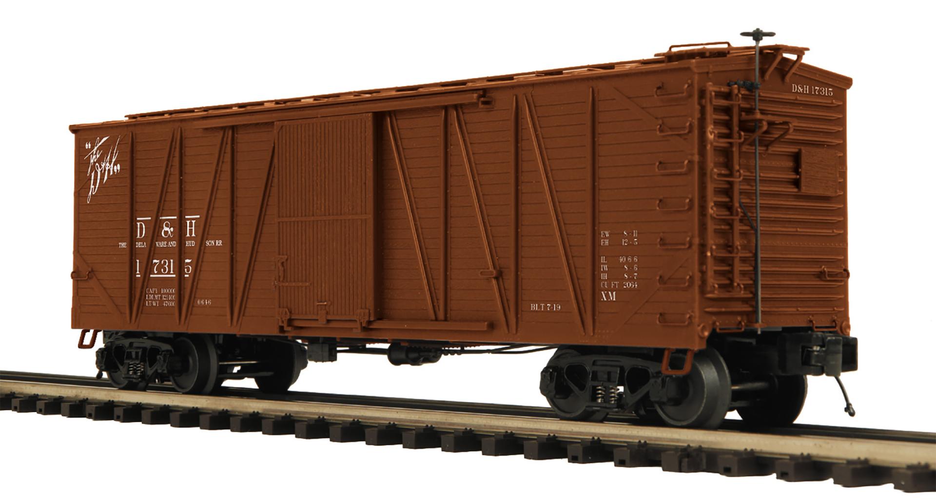MTH 20-99456 Delaware & Hudson 40' USRA Single Sheathed Box Car