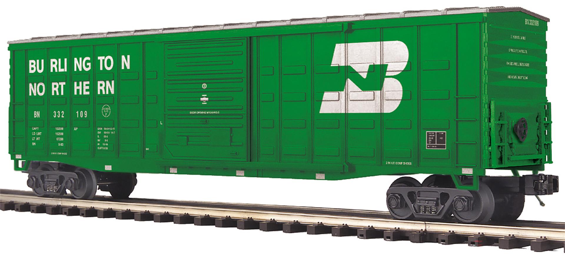 MTH 20-99480 Burlington Northern 50' Waffle Box Car
