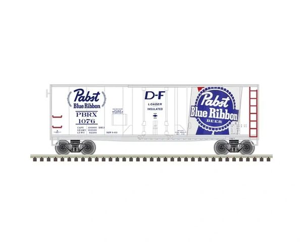 Atlas O 2001144 Pabst Blue Ribbon 40' Plug Door Box Car