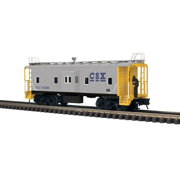 Atlas O 2001228 CSX Trainman Bay Window Caboose with Lighted Interior