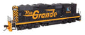 Walthers Mainline 910-20495 Denver Rio Grande GP9 High Hood Diesel (DCC and Sound)