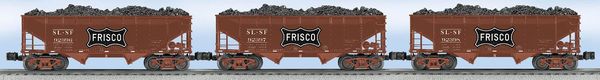Lionel 21881 Frisco Offset Hopper 3-Pack