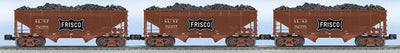 Lionel 21881 Frisco Offset Hopper 3-Pack