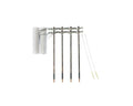 WDS 2281 Pre-Wired Poles - Double Crossbar O Scale