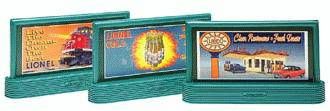 Lionel 22952 Mainline Classic Lionel Die Cast Billboard Set