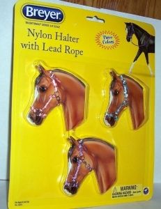 BRY 2474 Nylon Halters--Hot Colored