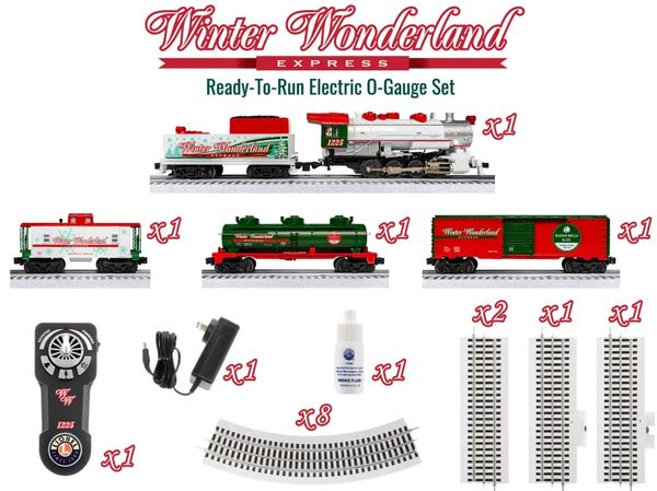 Lionel 2523170 Winter Wonderland Lionchief Set W/Bluetooth 5.0