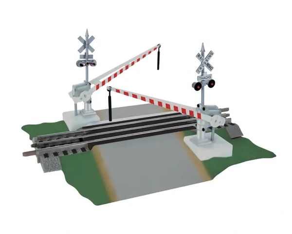 LNL 2529070 - FasTrack Grade Crossing with Gates & Flashers