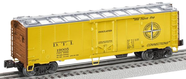 Lionel 27394 Detroit, Toledo & Ironton Steel-sided Refrigerator Car #19005