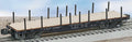 Lionel 27516 Norfolk & Western 40' Flatcar w/stakes #2900
