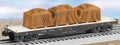 Lionel 27542 New Haven 40' Flatcar with Covered Load #17808