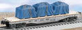 Lionel 27543 ATSF 40' Flatcar with Covered Load #191549