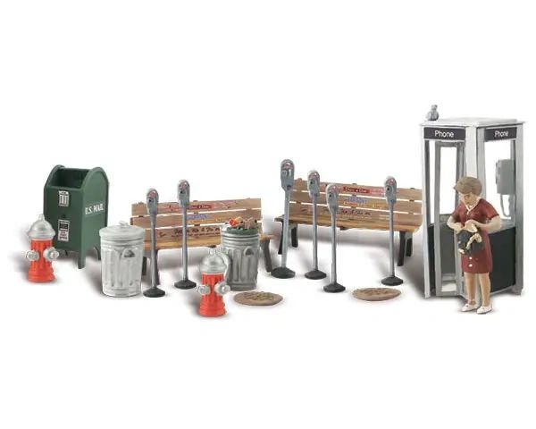 WDS 2764 Street Accessories O Scale