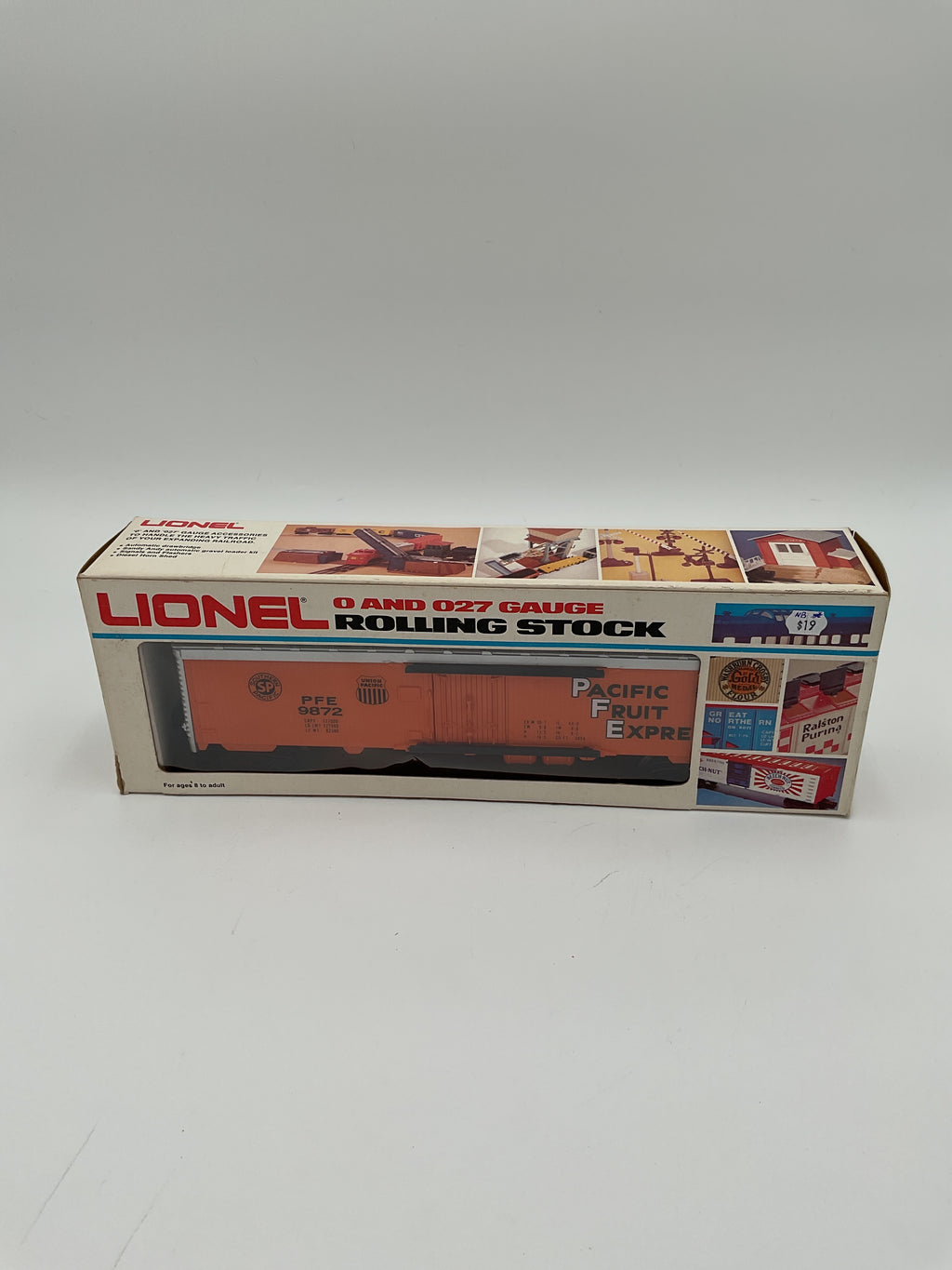 Lionel O 9872 Pacific Fruit Express Reefer