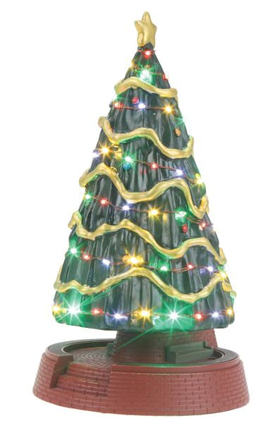 MTH 30-11097 Town Squard Lighted Christmas Tree with LED's