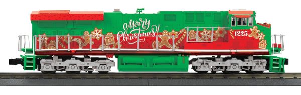 MTH 30-21313-1 Christmas ES44AC Diesel with Proto 3.0 and LED Lighting