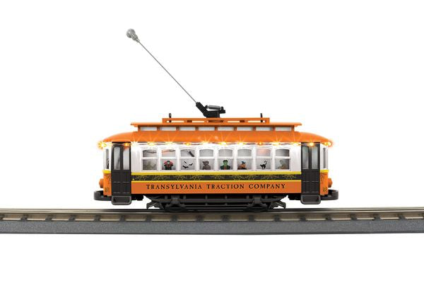 MTH 30-5243 Transylvania Bump-n-Go Trolley with LED's