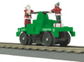 MTH 30-5256 Santa & Elf Operating Hand Car