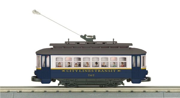 MTH 30-5257 City Lines Bump-N-Go-Trolley