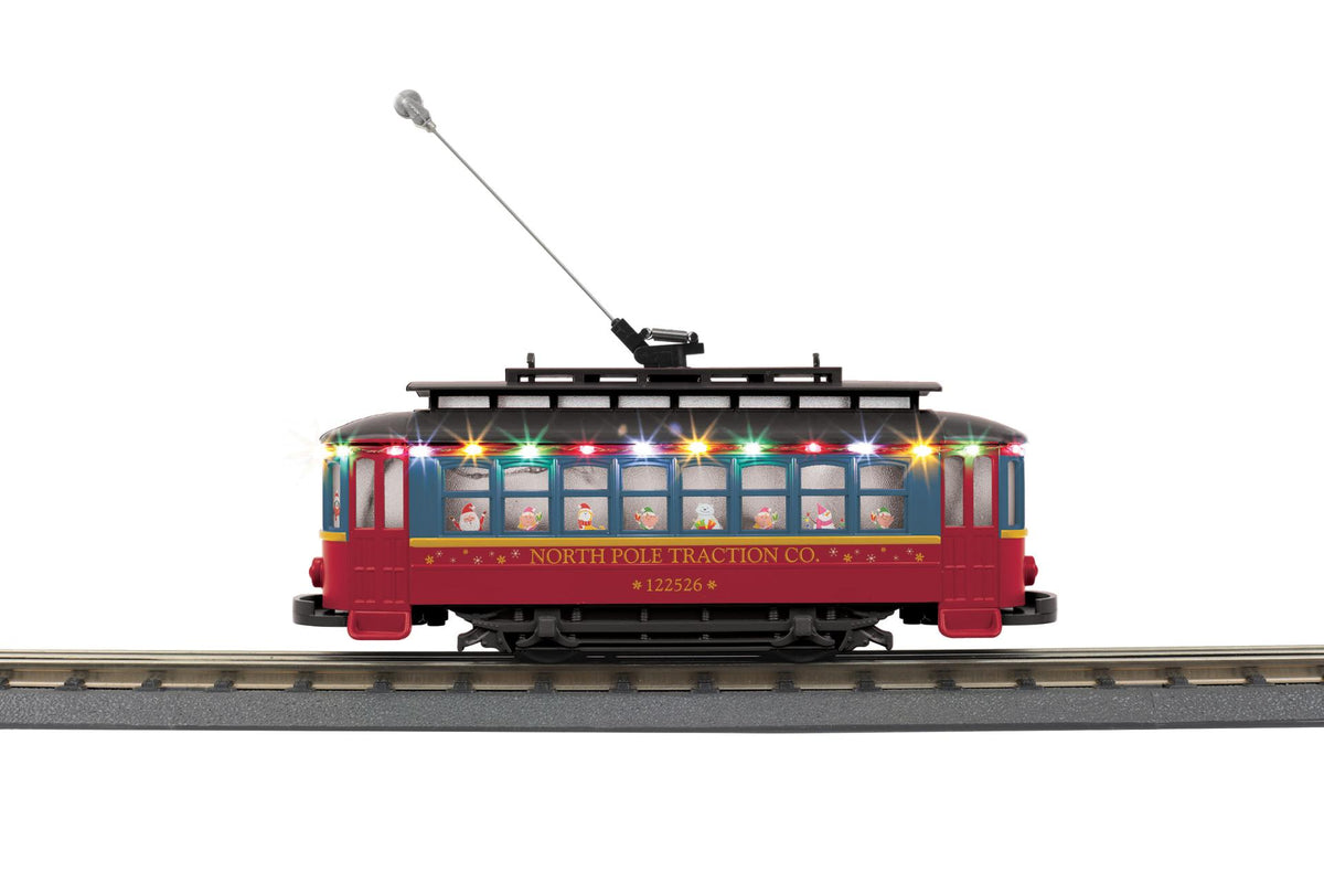 MTH 30-5268 Bump-n-Go Trolley with LED Lights.
