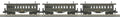 MTH 20-6455 Denver & Rio Grande 3 Car Overton Passenger Coach Set