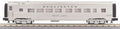 MTH 30-68227 Burlington 60' Streamlined Coach Car (Plated)