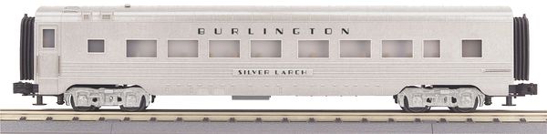 MTH 30-68227 Burlington 60' Streamlined Coach Car (Plated)