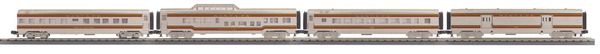 MTH 30-68240 Santa Fe 4 Car 60' Streamlined Passenger Set