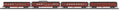 MTH 30-68252 Pennsylvania 4 Car Streamlined Passenger Set