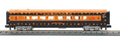 MTH 30-68284 Halloween 60' Streamlined Coach Car with LED's