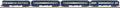 MTH 30-69354 Baltimore & Ohio 4 Car 60' Madison Passenger Set