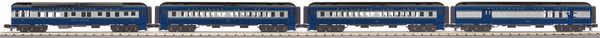 MTH 30-69354 Baltimore & Ohio 4 Car 60' Madison Passenger Set