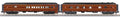 MTH 30-69380 Pennsylvania 2 Car Madison Passenger Set