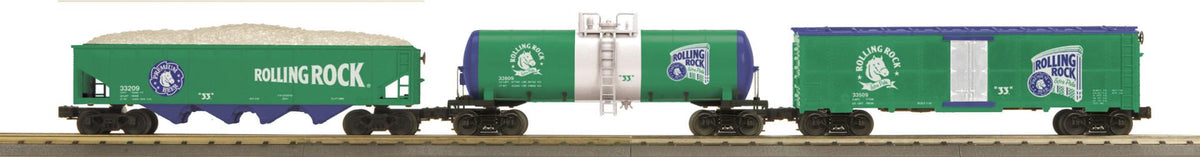 MTH 30-7043A Rolling Rock Modern Reefer Car **Price is for Reefer car ONLY**