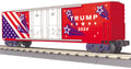 MTH 30-71049 Donald Trump 50' Double Door Plugged Boxcar
